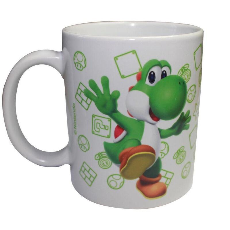 Nintendo Super Mario Bros Yoshi krus + pengebokssæt