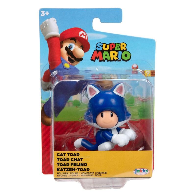 Nintendo Super Mario Cat Toad figur 6,5 cm