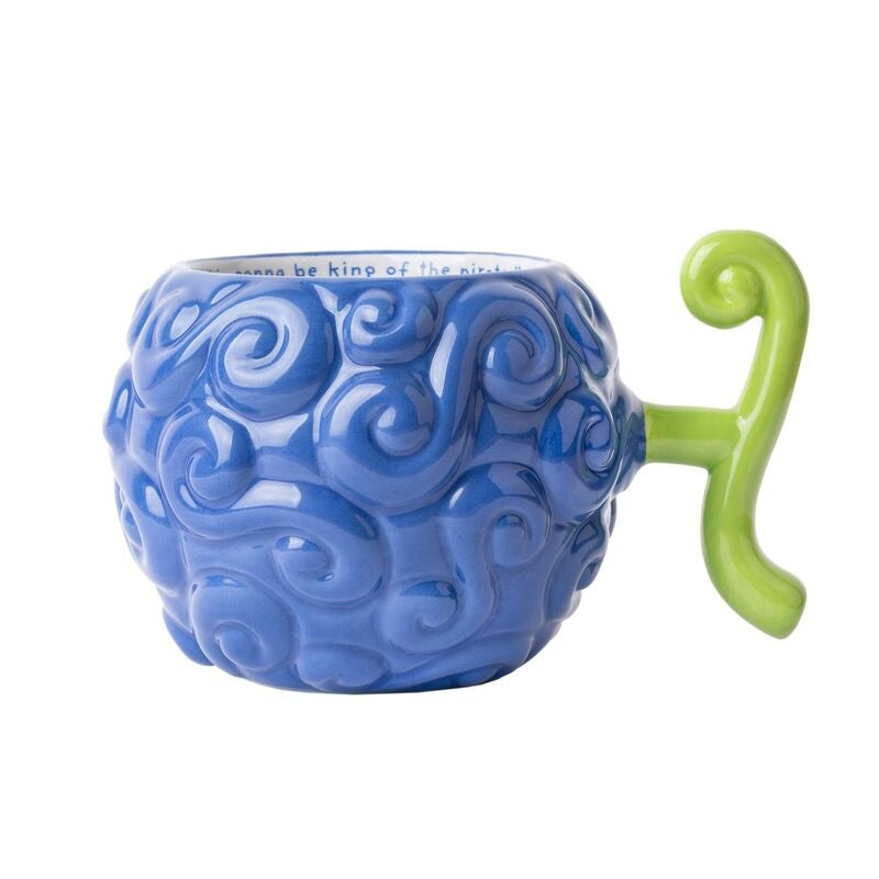 One Piece 3D-mugg, Gum Gum Fruit Design, 500 ml kapacitet