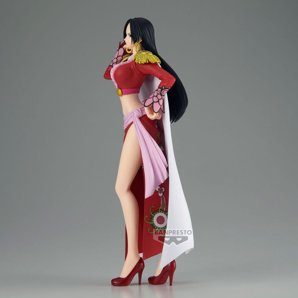 One Piece Boa Hancock-figur, 22 cm, glitter och glamorös design