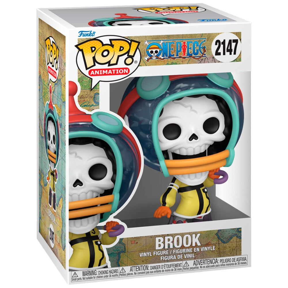 One Piece Brook Figur, 7-tums samlarbar actionleksak