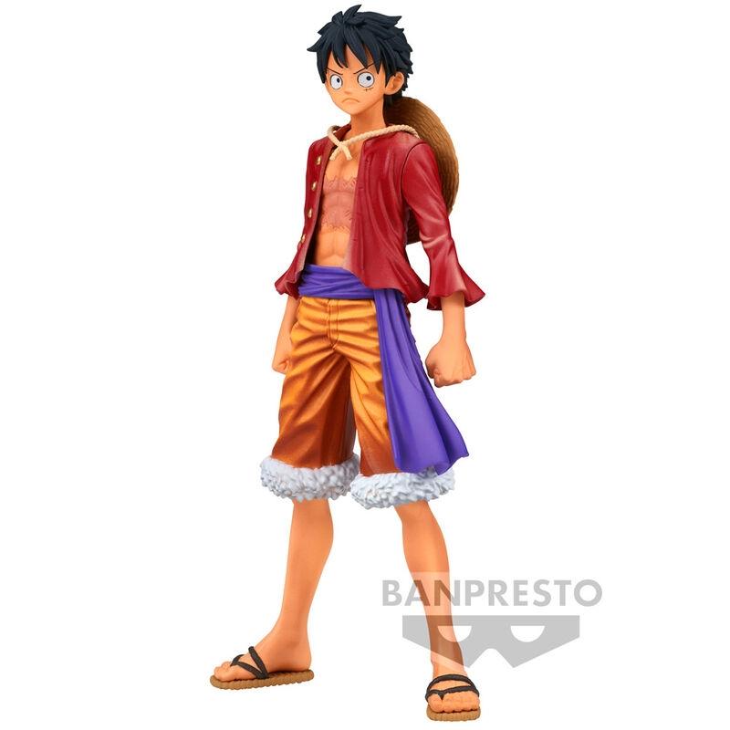 One Piece DXF The Grandline Series Monkey D Luffy Wanokuni figur 16 cm