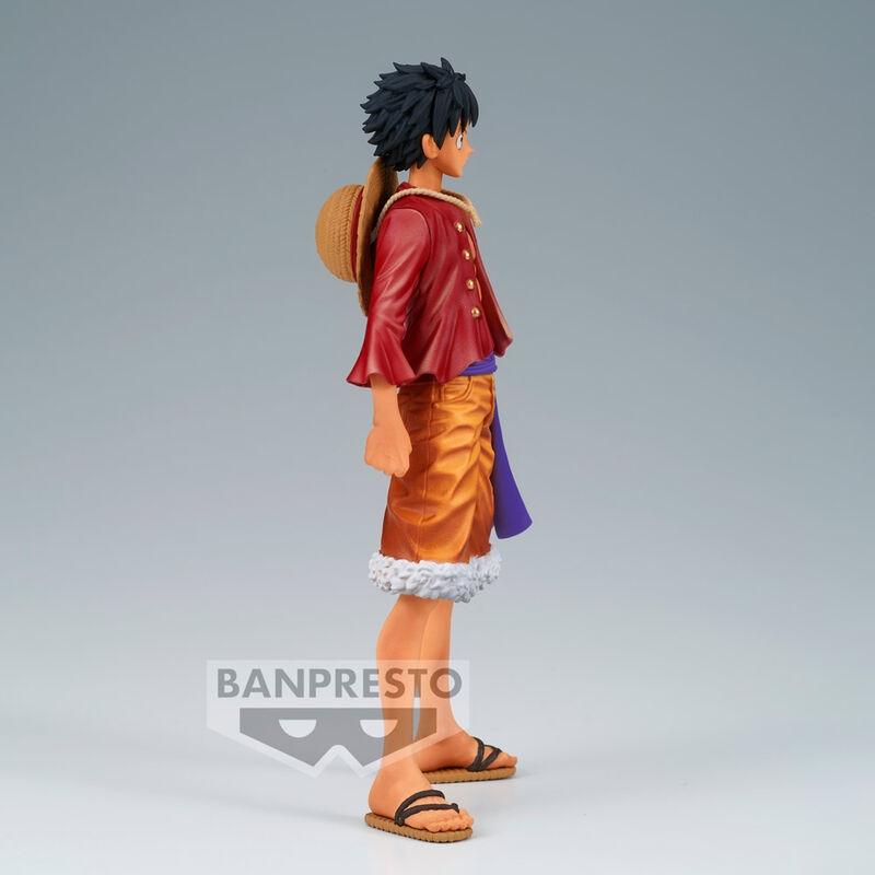 One Piece DXF The Grandline Series Monkey D Luffy Wanokuni figur 16 cm