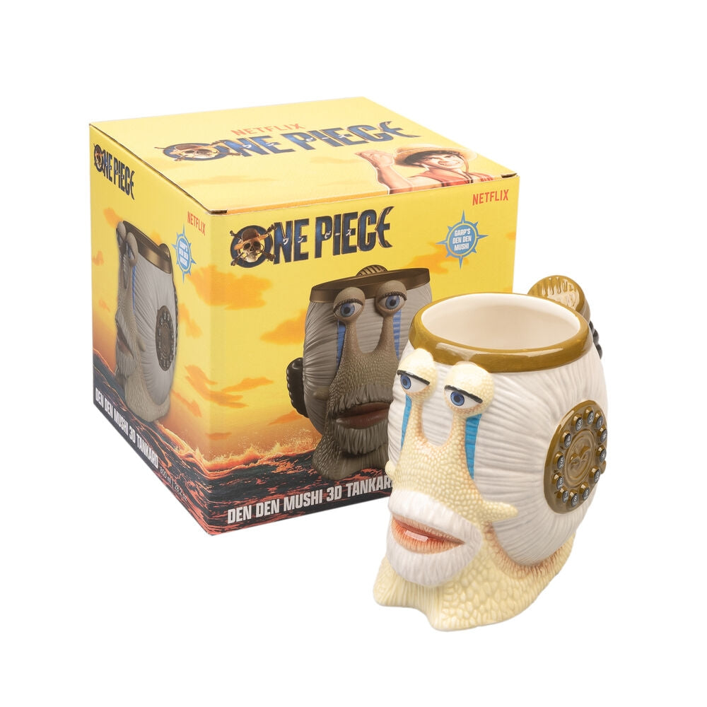 One Piece Den Den Mushi 800 ml kanna för samlare och fans