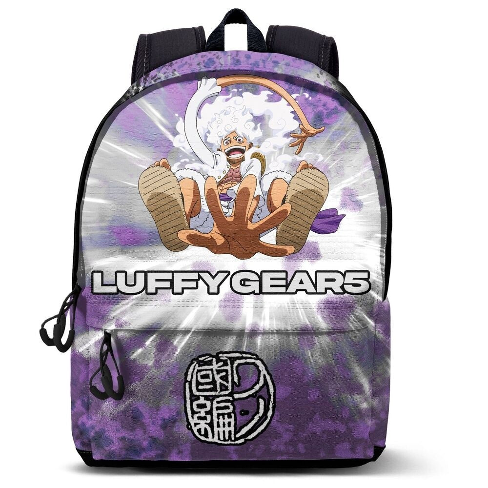 One Piece Luffy Gear 5-ryggsäck, 35 cm storlek, hållbar design