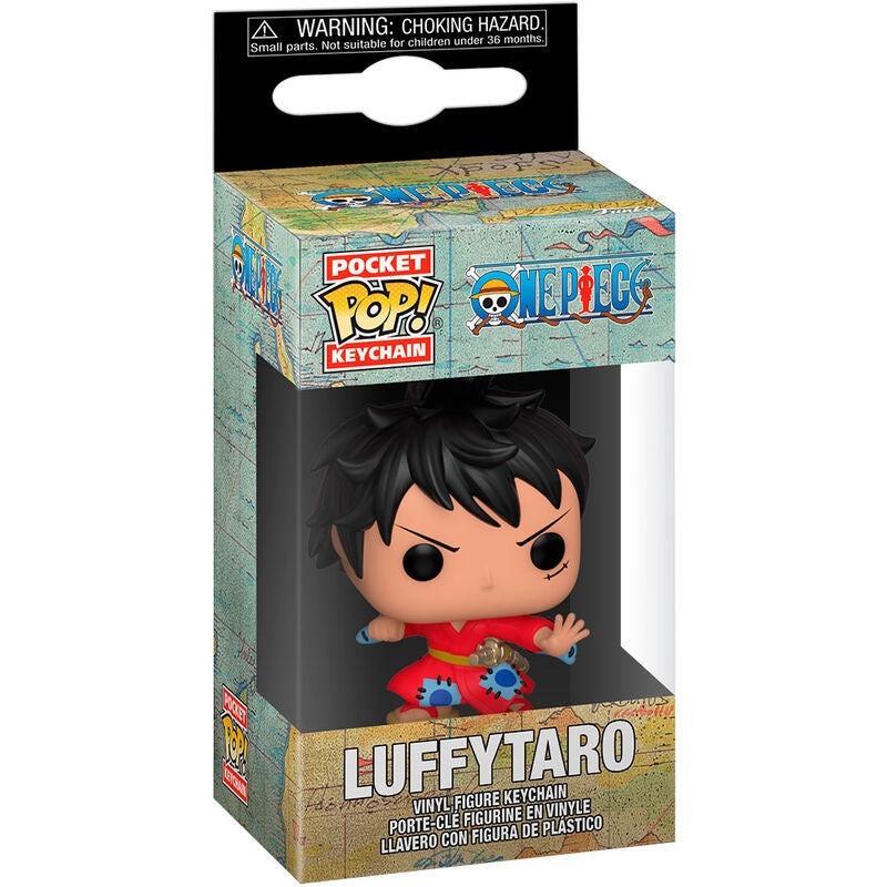 One Piece Luffytaro Pocket POP-nyckelring, samlarfigur