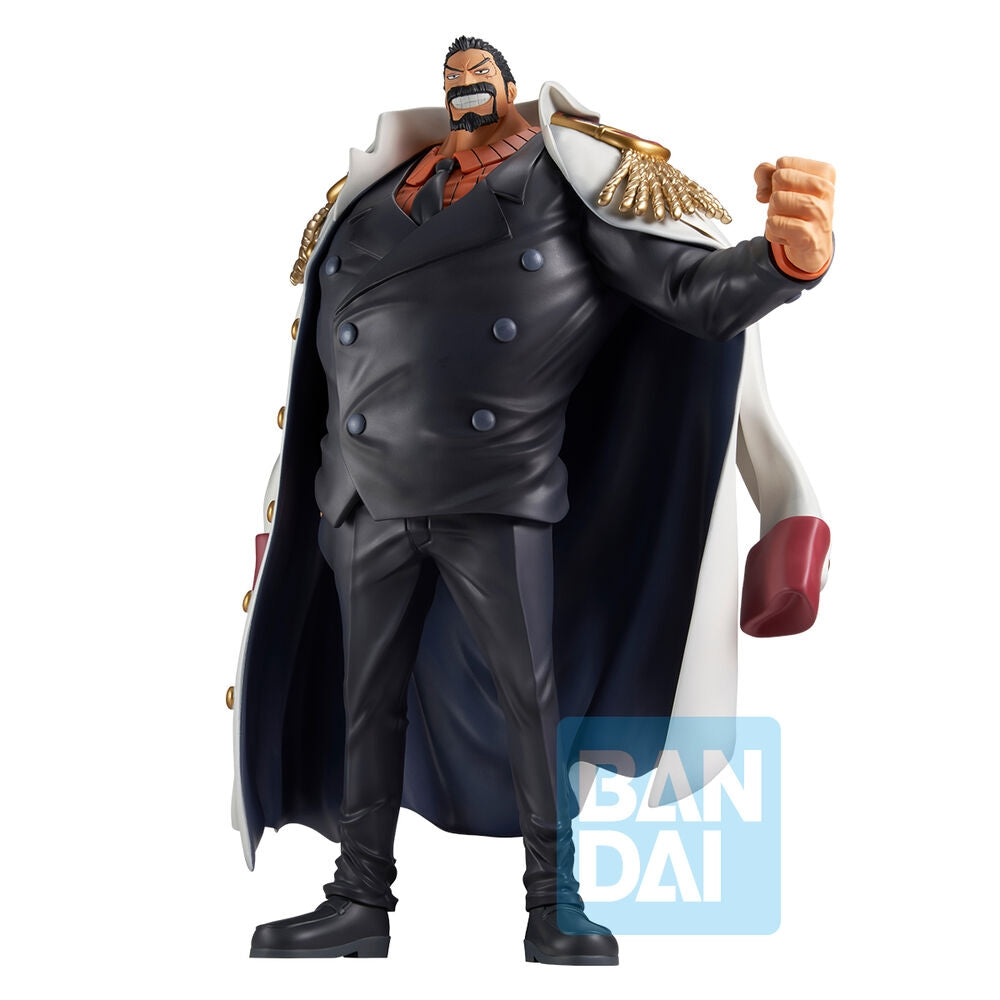 One Piece Monkey D. Garp Figur, 25 cm, Ichibansho samlarobjekt
