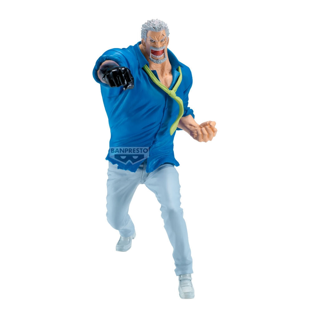 One Piece Monkey D. Garp figur, 15 cm samlarleksak