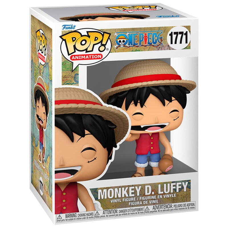 One Piece Monkey D. Luffy Actionfigur, 6-tums samlarobjekt