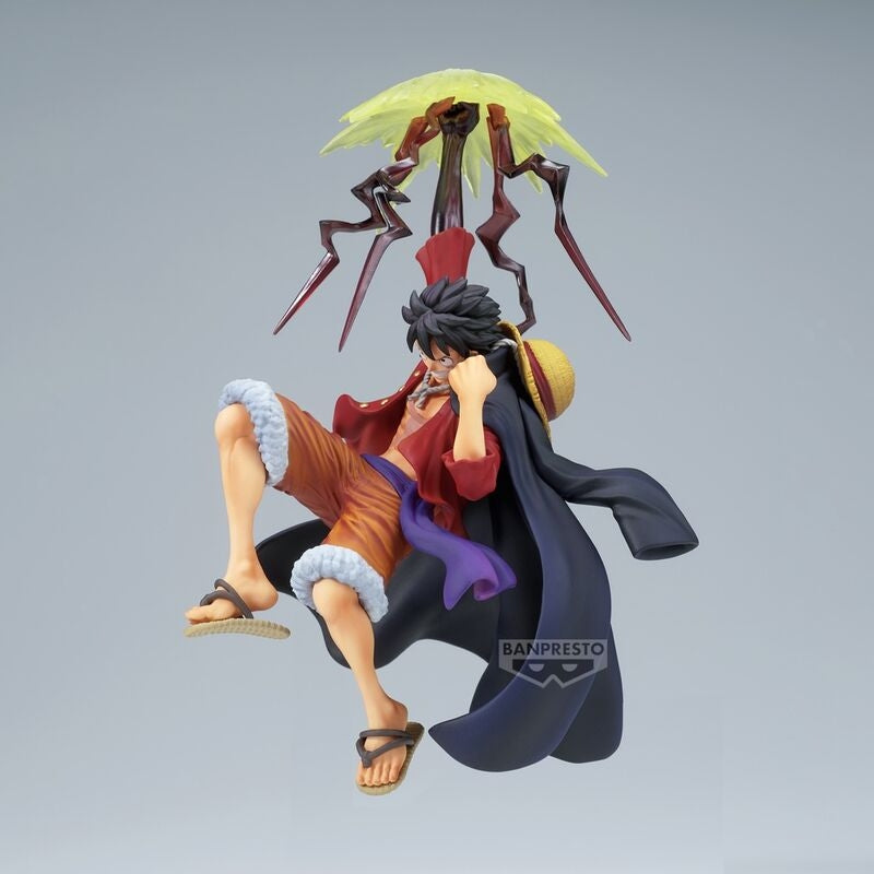 One Piece Monkey D Luffy Battle Record Figur, 15 cm lång