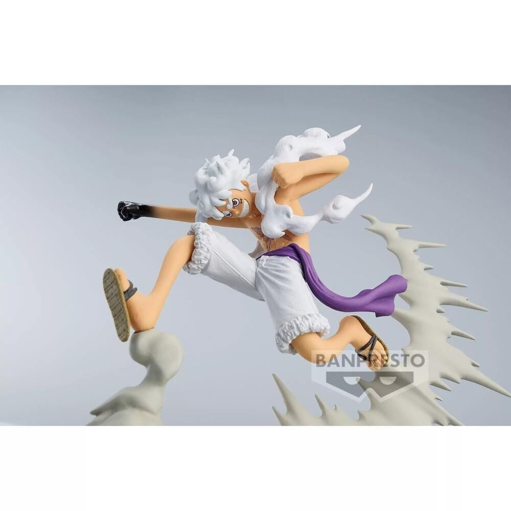 One Piece Monkey D. Luffy Gears 5 figur, 7 cm samlarobjekt