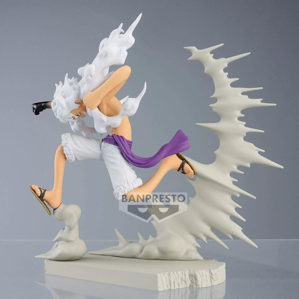 One Piece Monkey D. Luffy Gears 5 figur, 7 cm samlarobjekt