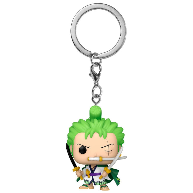 One Piece Roronoa Zoro Pocket POP-nyckelring, samlarfigur