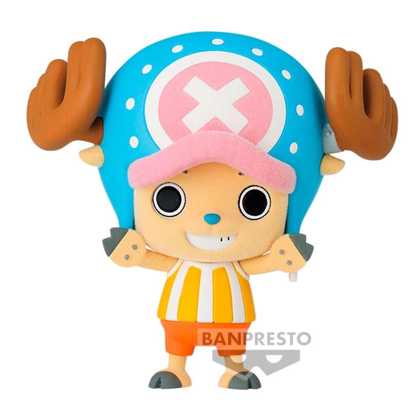 One Piece Tony Chopper Fluffy Puffy figur 6 cm