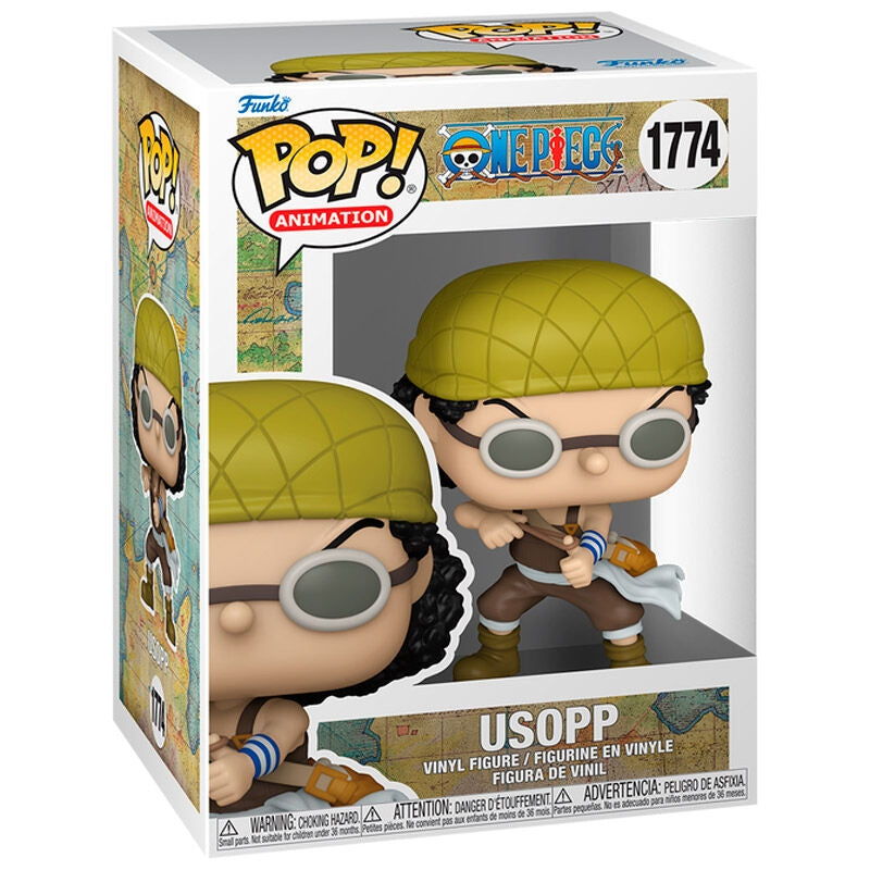 One Piece Usopp-figur - Samlarbar Anime-leksak, 6 tum hög