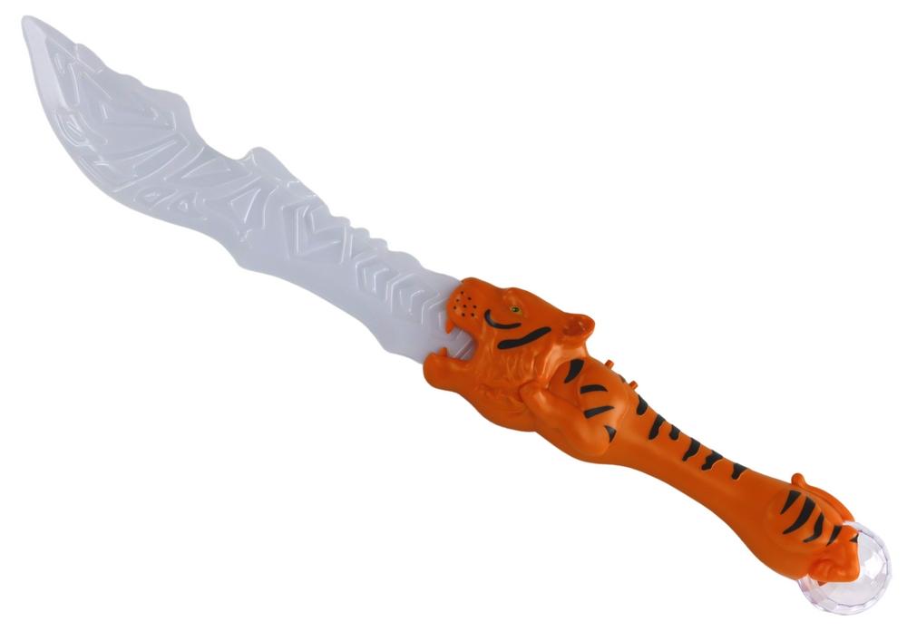 Orange Tiger Lightsaber: Roaring Sound & LED-effekter