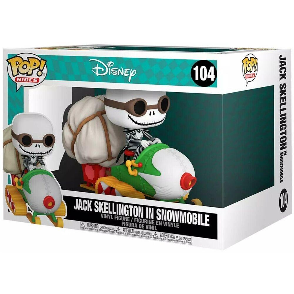 POP Ride figur Nightmare Before Christmas Jack med briller og snescooter