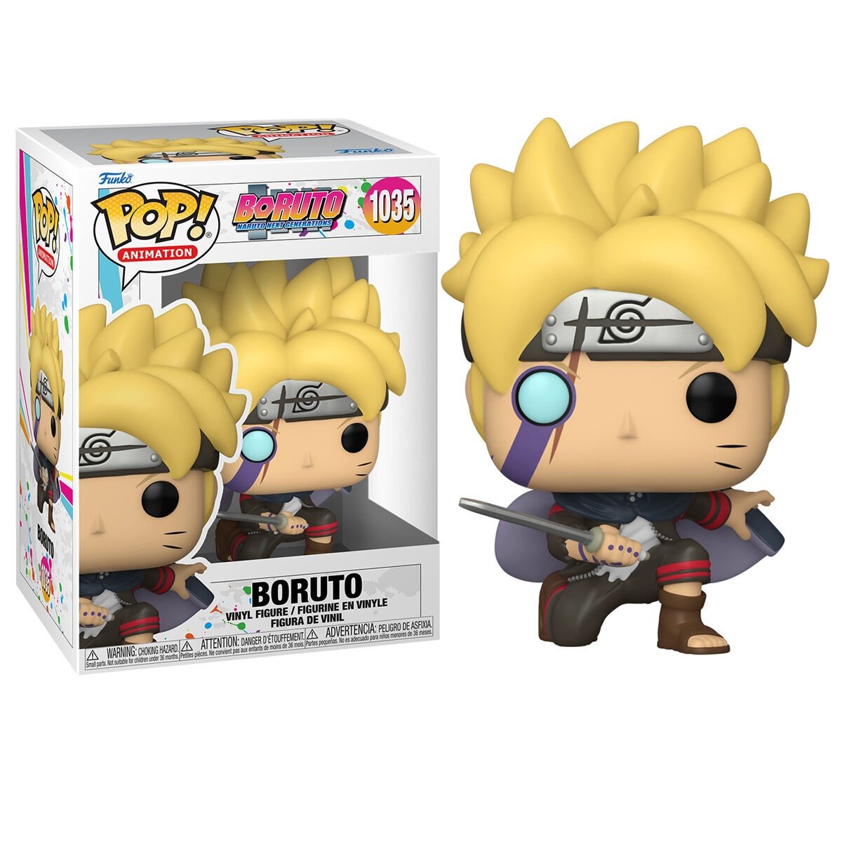 POP figur Boruto Boruto med badges