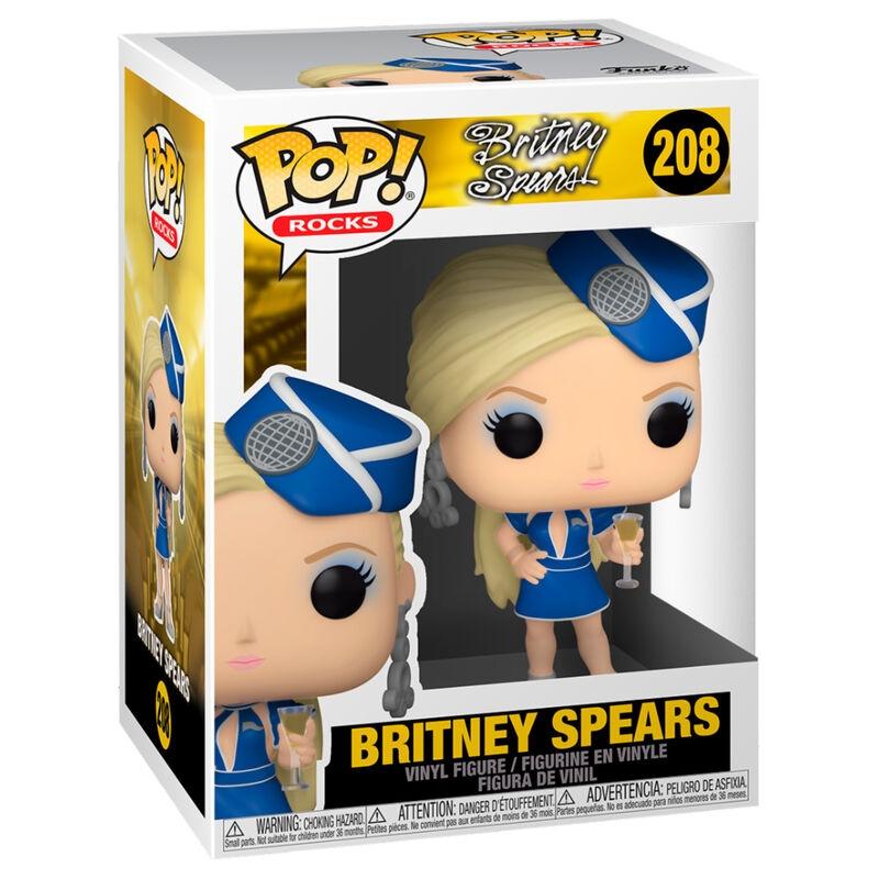 POP-figur Britney Spears Stewardess