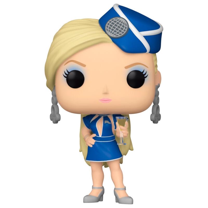 POP-figur Britney Spears Stewardess