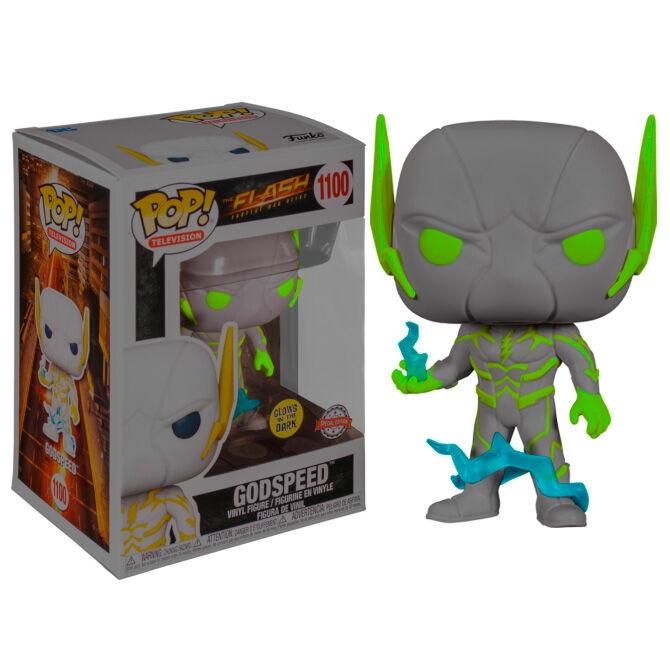 POP-figur DC Comics Flash Godspeed Glow in the Dark Eksklusiv