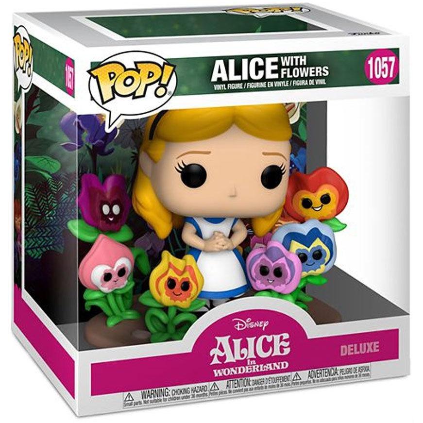 POP-figur Disney Alice i Underlandet 70th Alice med blommor