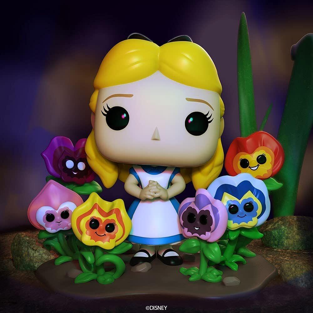 POP figur Disney Alice i Eventyrland 70. Alice med blomster