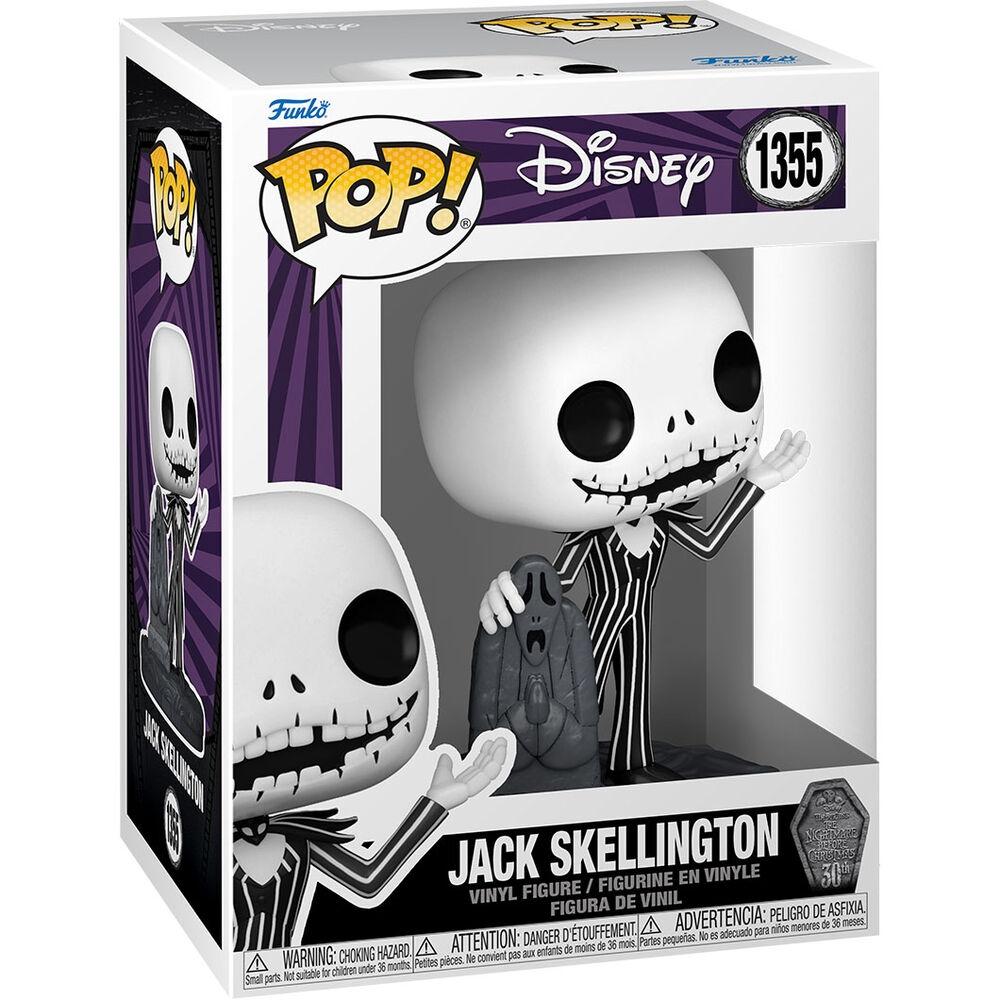 POP-figur Disney Mardröm före jul 30-årsjubileum Jack Skellington