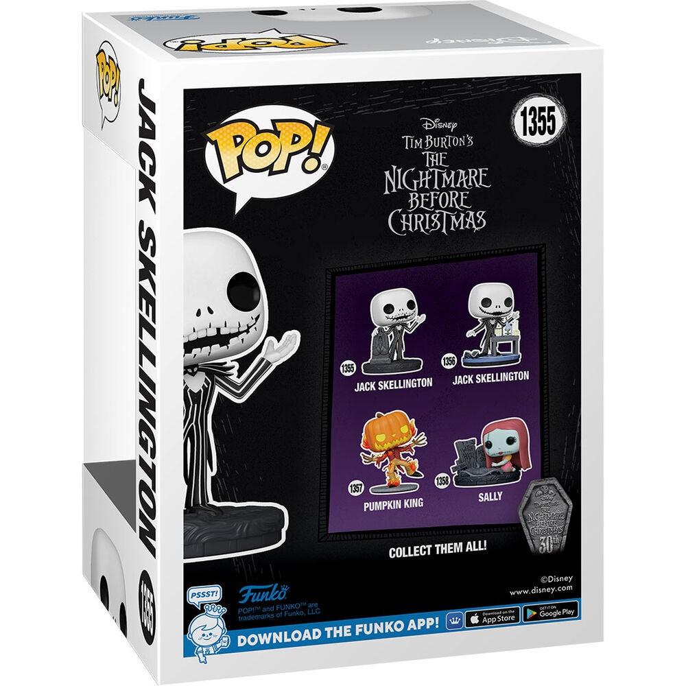 POP-figur Disney Mardröm före jul 30-årsjubileum Jack Skellington