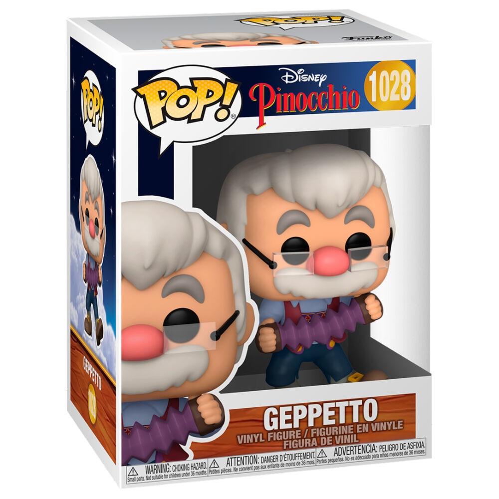 POP figur Disney Pinocchio Geppetto med harmonika