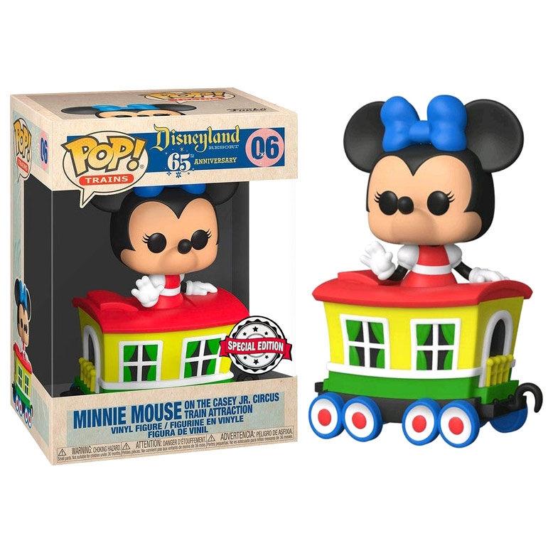 POP figur Disney Train Casey Jr- Minnie i bil 6 Eksklusiv