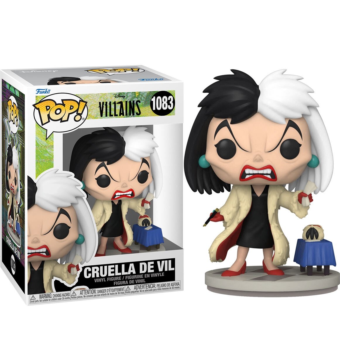 POP-figur Disney Villains Cruella de Vil