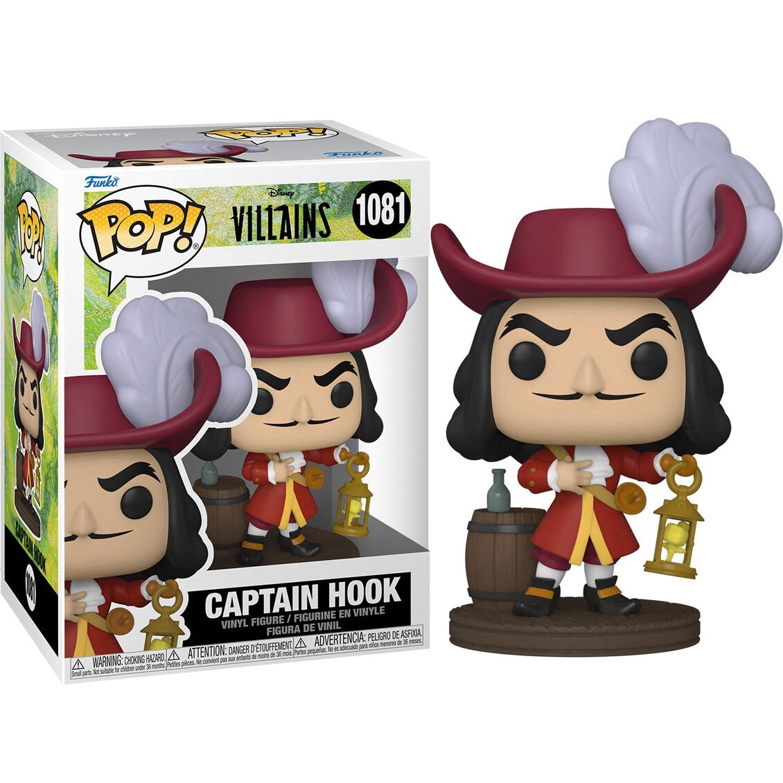 POP-figur Disney Villains Captain Hook