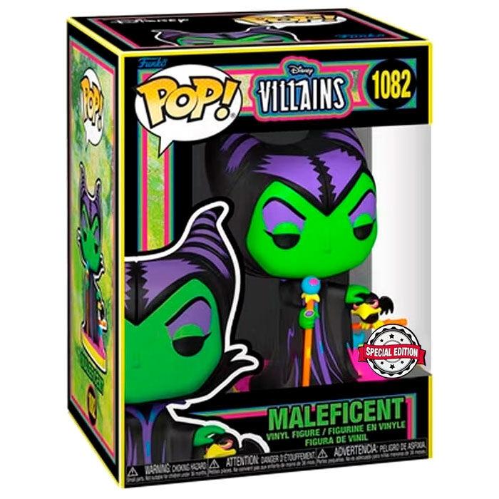 POP figur Disney Villains Maleficent Black Light Eksklusiv