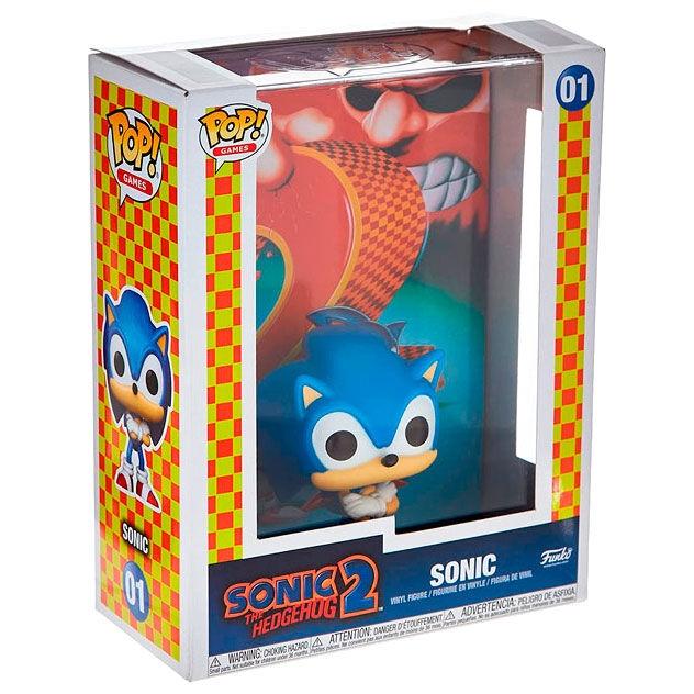 POP Figure Game Cover Sonic Eksklusivt