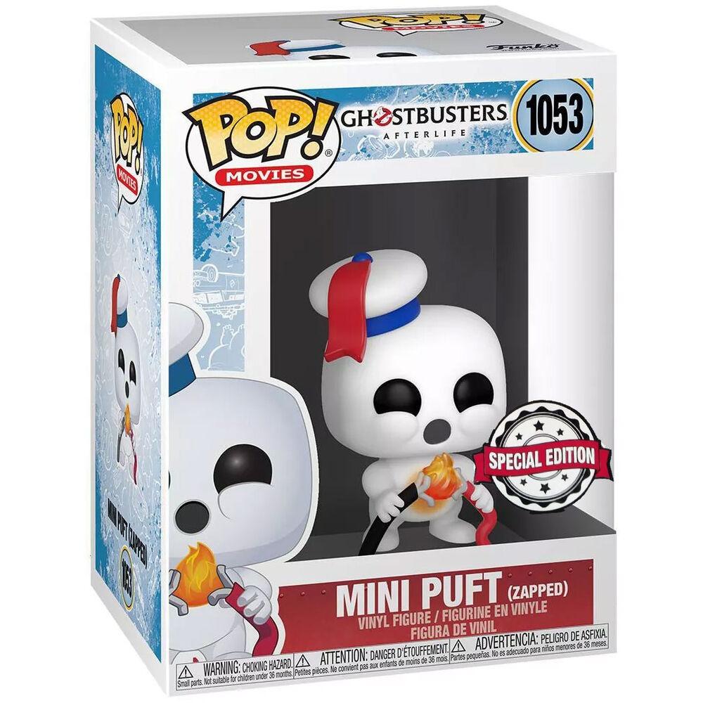 POP-figur Ghostbusters Afterlife Mini Puft Zapped eksklusiv