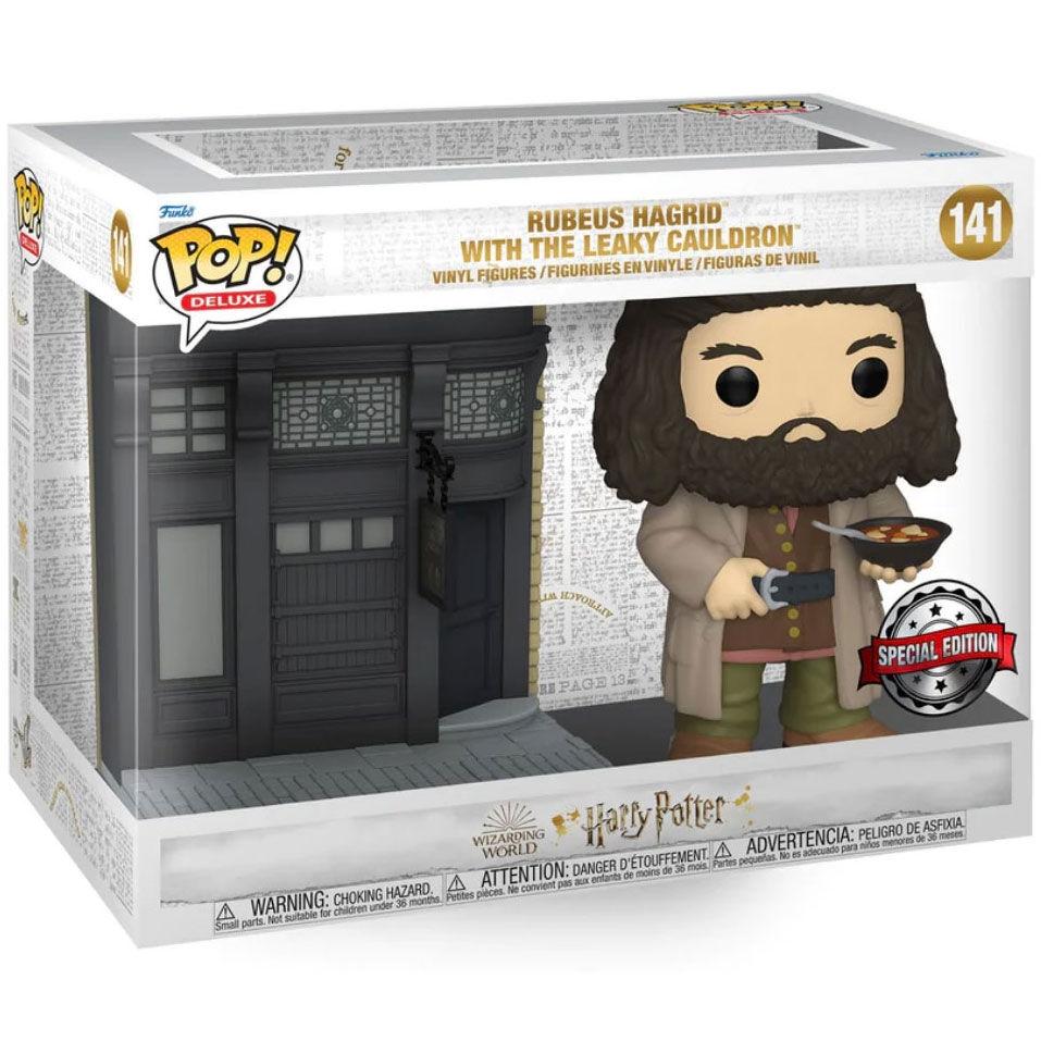 POP figur Harry Potter Diagon Alley Rubeus Hagrid Den utætte kedel Eksklusiv