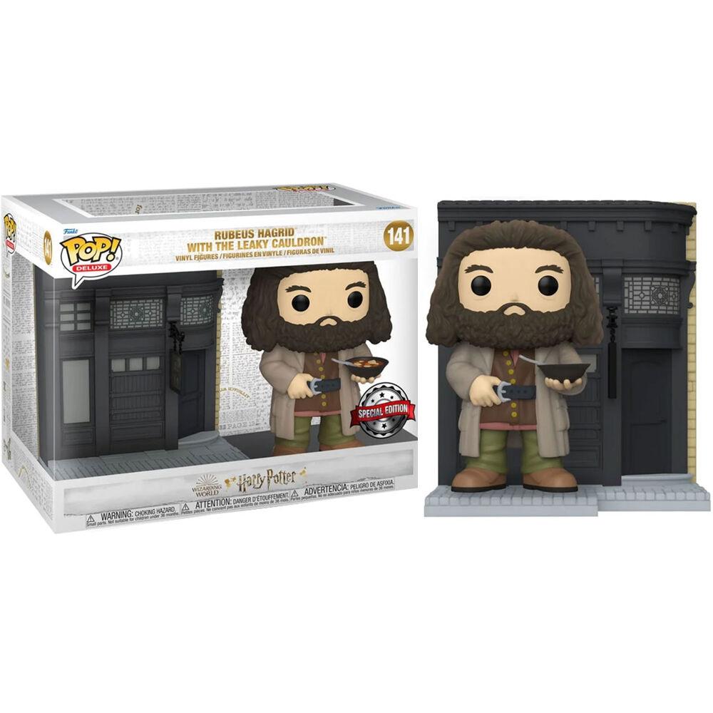 POP figur Harry Potter Diagon Alley Rubeus Hagrid Den utætte kedel Eksklusiv