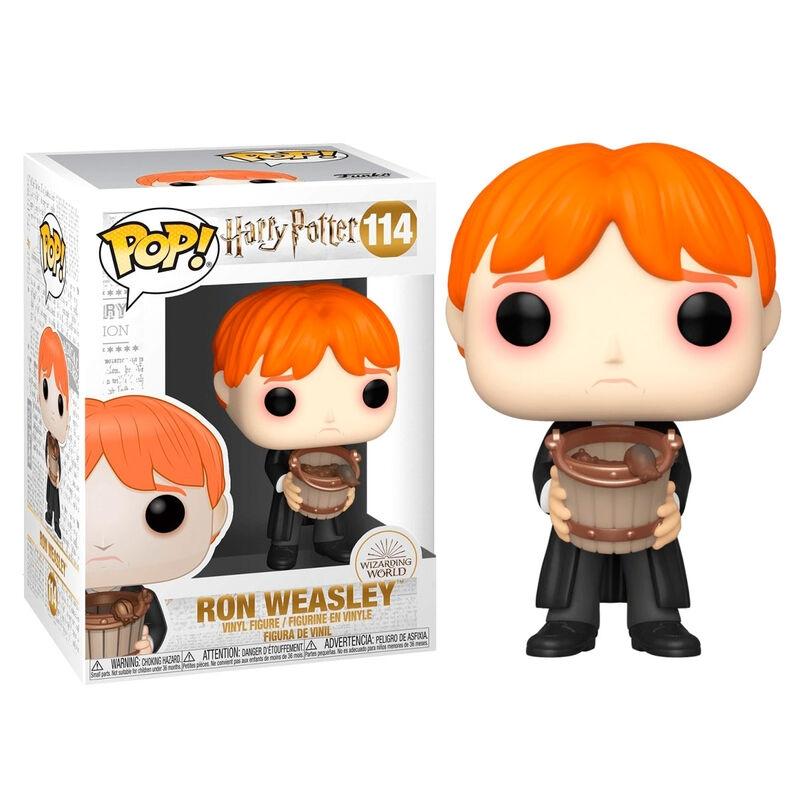 POP figur Harry Potter Ron Puking Slugs med spand