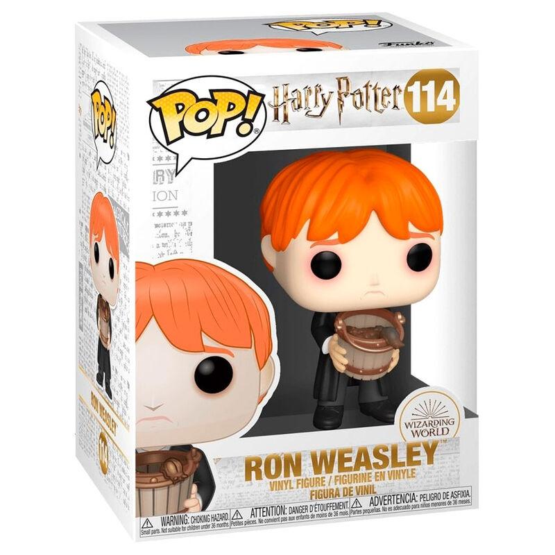 POP figur Harry Potter Ron Puking Slugs med spand