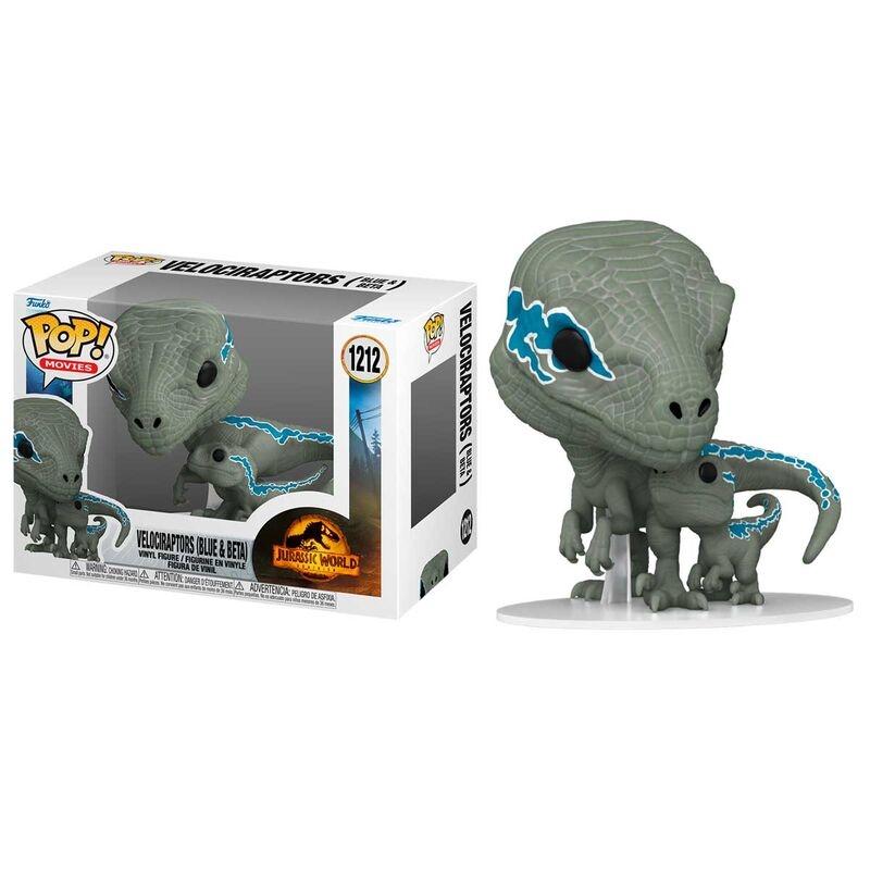 POP figur Jurassic World 3 Velociraptors Blue &amp; Beta