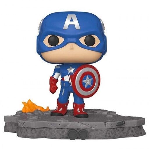 POP-figur Marvel Avengers Captain America Assemble Eksklusiv