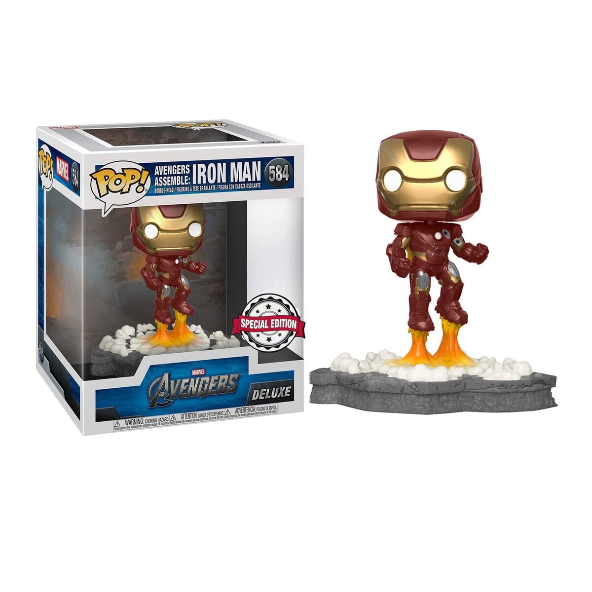 POP-figur Marvel Avengers Iron Man Assemble Eksklusiv