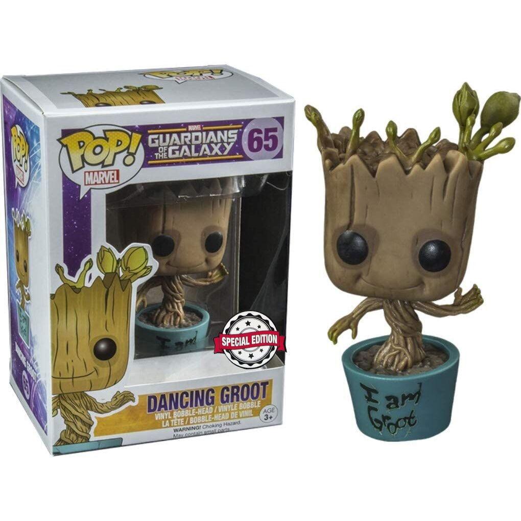 POP-figur Marvel Guardians of the Galaxy Dancing I Am Groot Exklusiv