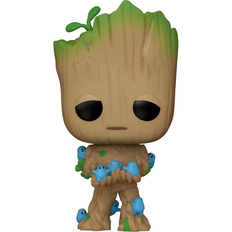 POP-figur Marvel I am Groot - Groot med Grunds