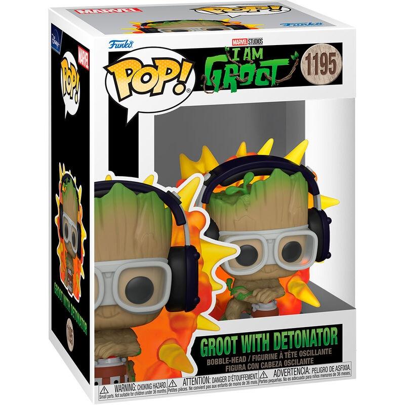 POP-figur Marvel I am Groot - Groot med detonator