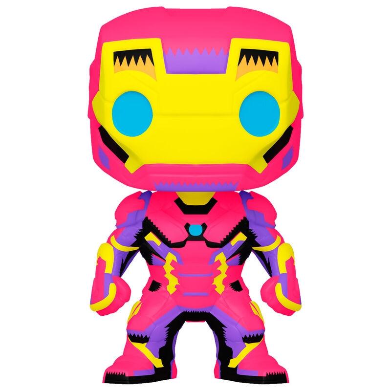 POP-figur Marvel Iron Man Black Light Exklusiv