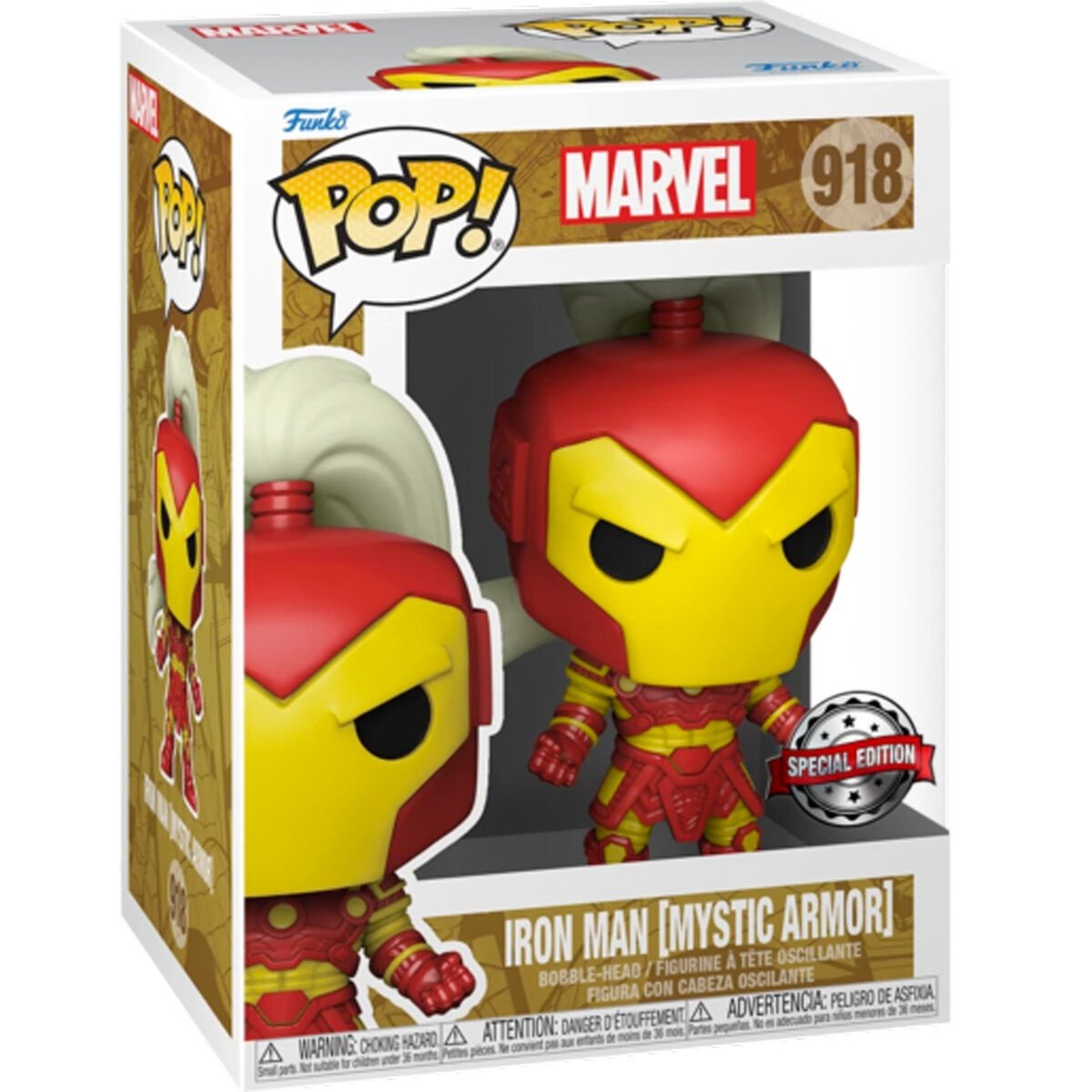 POP-figur Marvel Iron Man Mystic Armor Eksklusiv