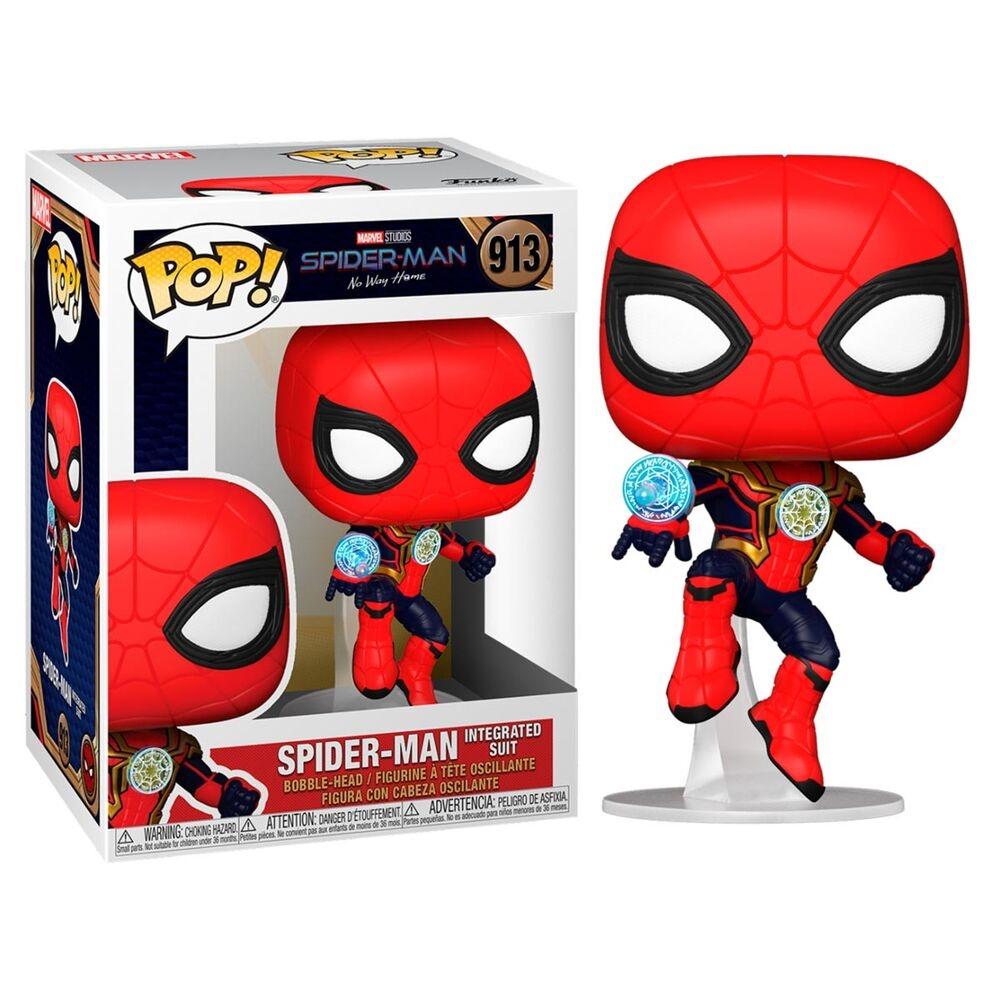 POP Figur Marvel Spiderman No Way Home Spiderman Integreret Suit