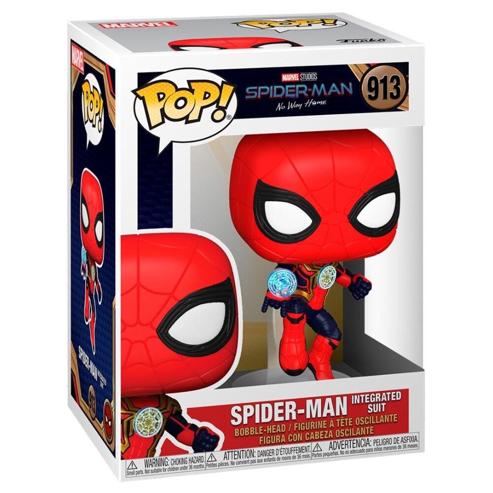 POP Figur Marvel Spiderman No Way Home Spiderman Integreret Suit